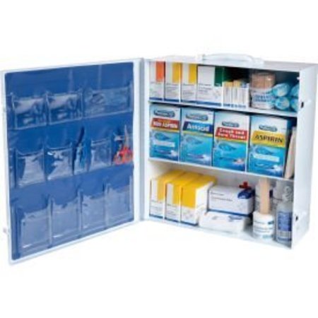 ACME UNITED First Aid Only 247-OP Industrial First Aid Station for 100 People, 1041 Pieces, OSHA, Metal Case 247-OP
